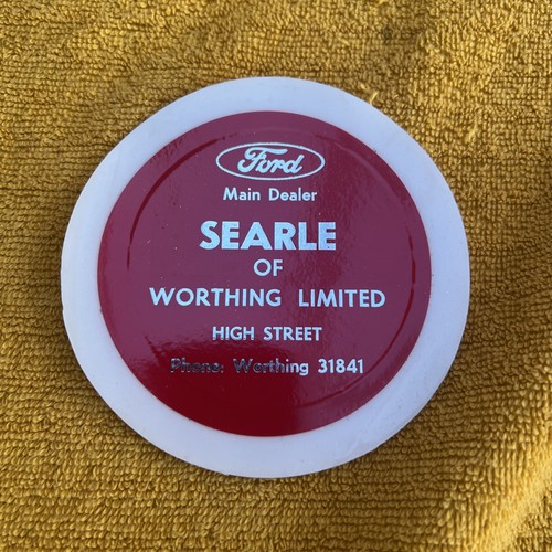 Vintage tax disc holder - -, ford