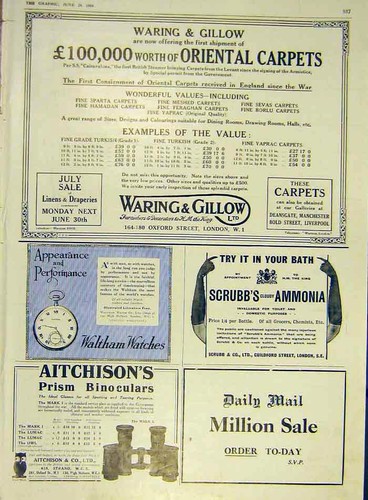 Original old antique print - old,