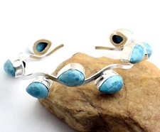 Blue Larimar Gemstone 925