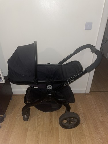 Icandy peach jet - black, pram