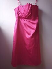 BHS Gorgeous Wedding Ball Prom Evening Dress Cocktail Pink Iris Size 12 EUR 40