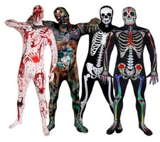 ADULTS HALLOWEEN SKIN SUITS