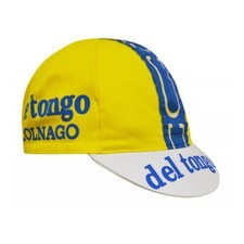 DEL TONGO COLNAGO RETRO VINTAGE PRO CYCLING TEAM MADE ITALY SUMMER BIKE HAT CAP