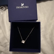 Swarovski Necklace Simple CRY/ RHS New