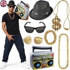 Mens 70s Rapper Pimp Fancy