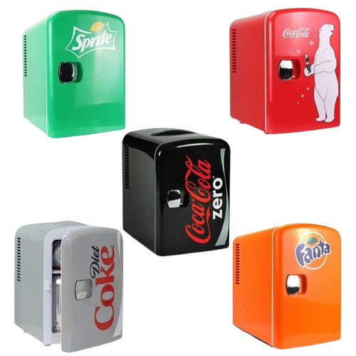 Coca cola mini fridge - coca, 6