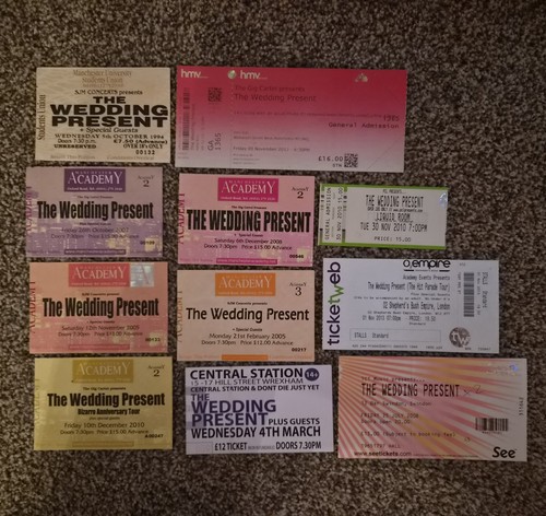The wedding present concert - wedding,