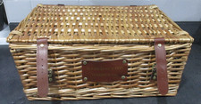 Alfred Button Wicker Hamper