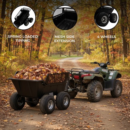 Tipper trailer atv quad - tipper,