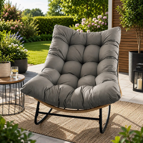Rocking chair garden rattan - chair,