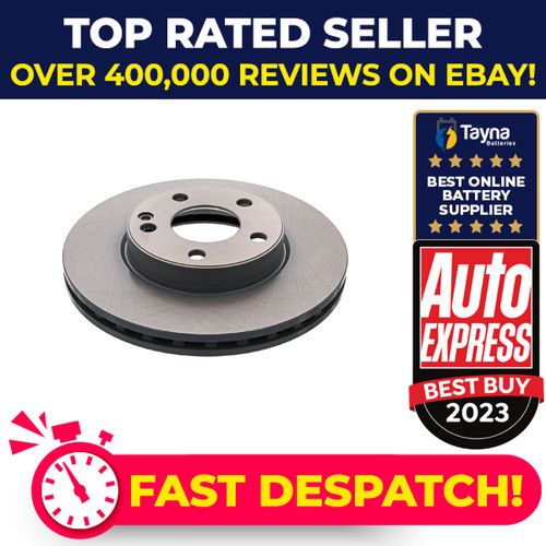 Brake discs pair vented - discs,