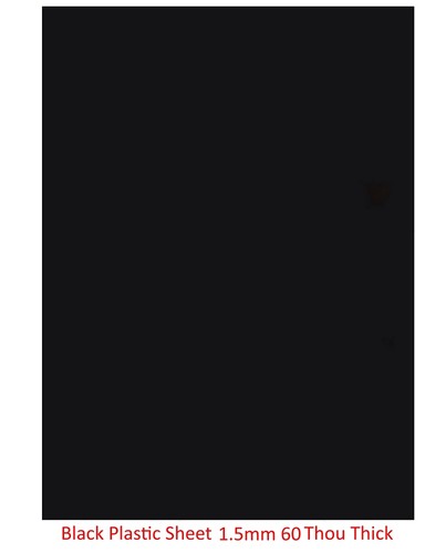 Plain plasticard sheet 296mm - plain,