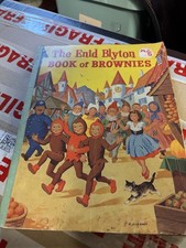 THE ENID BLYTON BOOK OF BROWNIES VINTAGE Piece Artwork Collectors Item 4L
