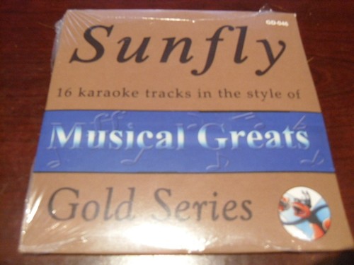 Sunfly gold karaoke disc - sunfly,