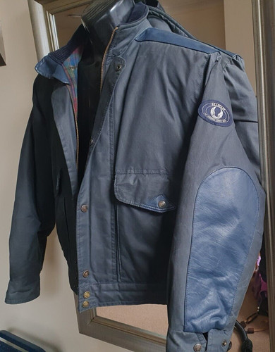 Vintage blue navy belstaff - vintage,