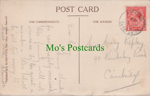 Genealogy postcard ripley - genealogy,