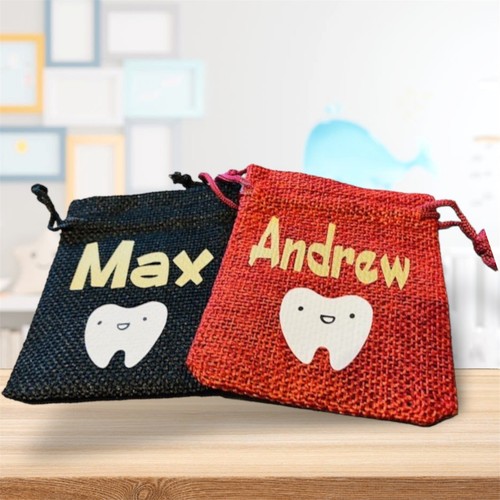 Personalised tooth fairy bag