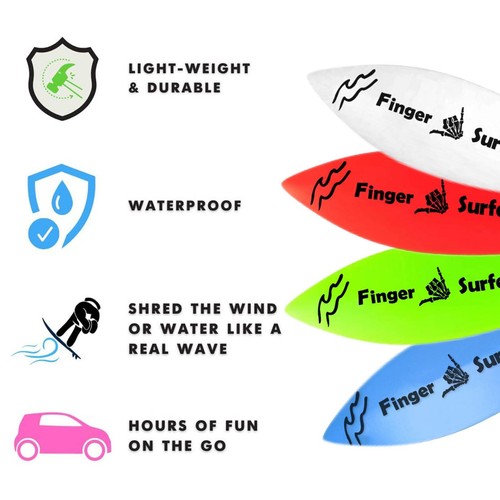 Finger surfboard rad looking - finger,