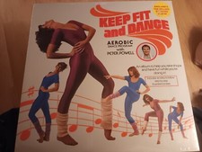 KEEP FIT & DANCE - AEROBIC DANCE PROGRAM WITH PETER POWELL - 1982 SEALED NEW LP