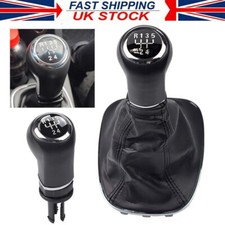For Vauxhall Corsa E Adam Gear Stick Shift Knob & Gaiter Boot 5 Speed 55496814