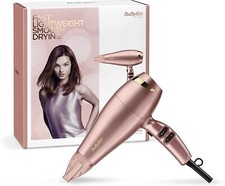 Babyliss Elegance 5336U Rose Gold 2100W Ceramic Lightweight Standard Hair Dryer