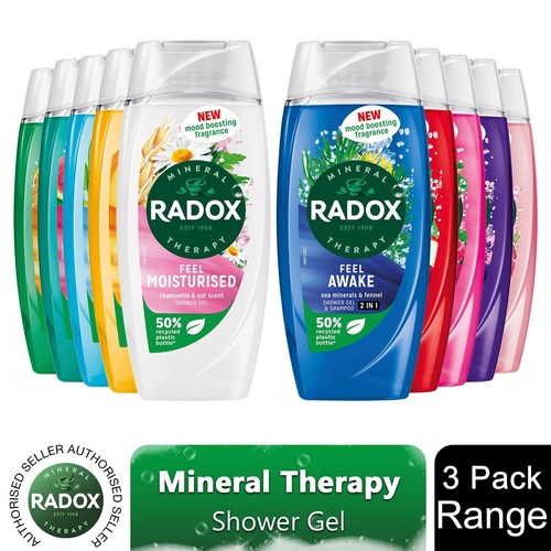 Radox mineral therapy shower - radox,