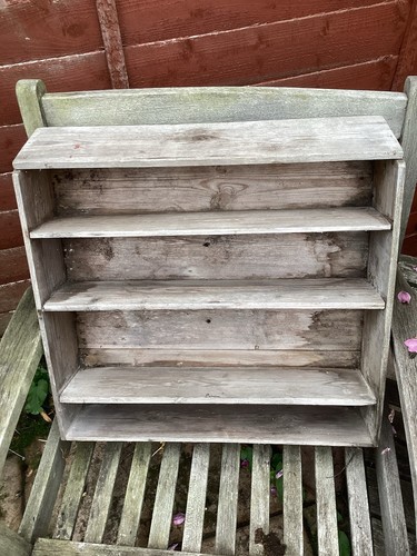 Rustic shelving unit - rustic,