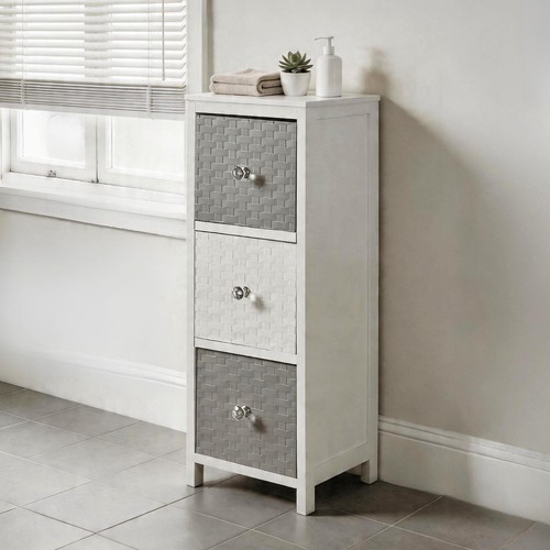 White wooden storage - wooden,