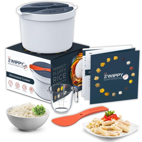 Zwippy microwave rice cooker - microwave,