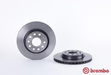 VW CADDY Kombi Brembo Coated Brake Discs Front 2004-2015 Pair