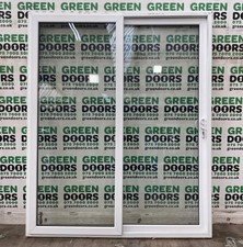 LARGE PATIO SLIDING DOORS USED EXTERNAL EXTERIOR HIGH TALL BIG UPVC PVCU PVC