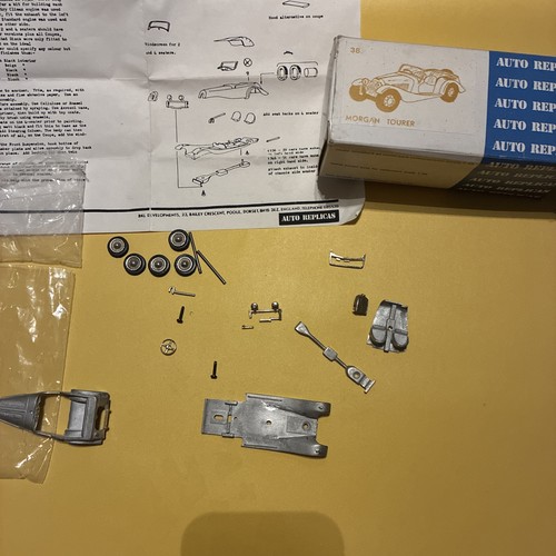 Auto replicas white metal kit - auto,