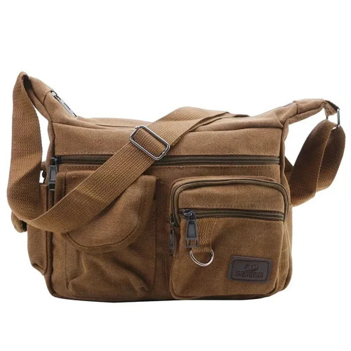 Men canvas shoulder bag casual - men,