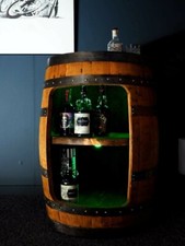 Oak Drinks Cabinet - Oak