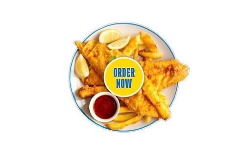 Catering fish chips - fish,