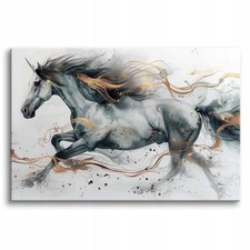 Canvas picture horse gallop