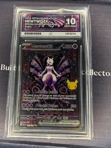 Mewtwo ace grading 2026 - ex,