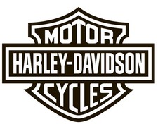 2x Harley Davidson 80 x 61mm