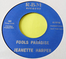 Jeanette Harper   -  Fools
