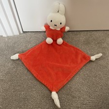 Miffy Nijntje Orange Soft Toy Comforter