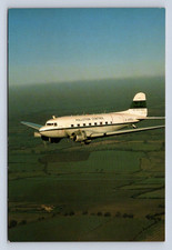 AIR ATLANTIQUE DOUGLAS DC-3 DAKOTA VINTAGE AIRCRAFT POSTCARD G-AMHJ 