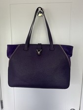 LK Bennett Purple Tote Bag