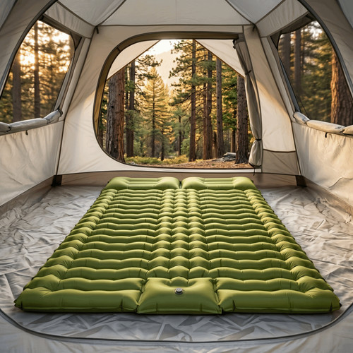 Camping inflatable mattress - camping,