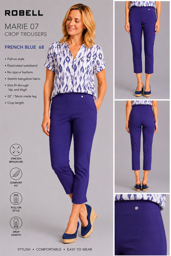 Robell marie blue cropped - marie,