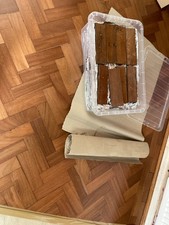 Tropical hardwood flooring blocks