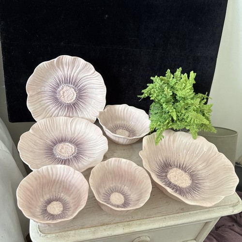Vintage poppy pottery - poppy, x