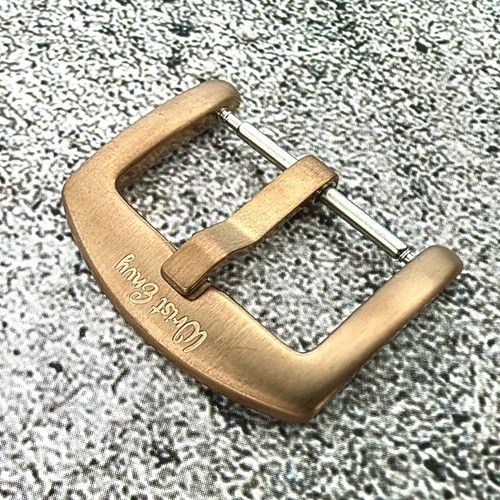 Bronze pvd watch buckle - buckle, thick