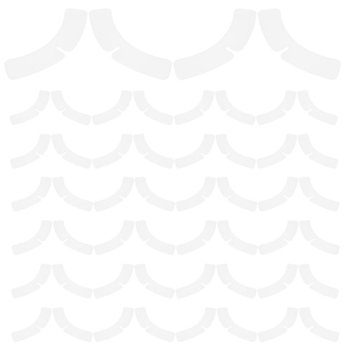 200pcs reusable shirt - 200pcs, collar
