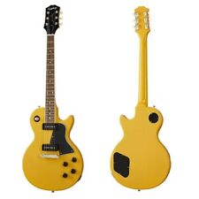 Epiphone Les Paul Special TV Yellow Inspired by Gibson Electric Guitar with Case