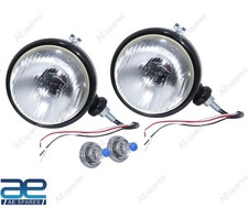 Headlights Set LH & RH Black